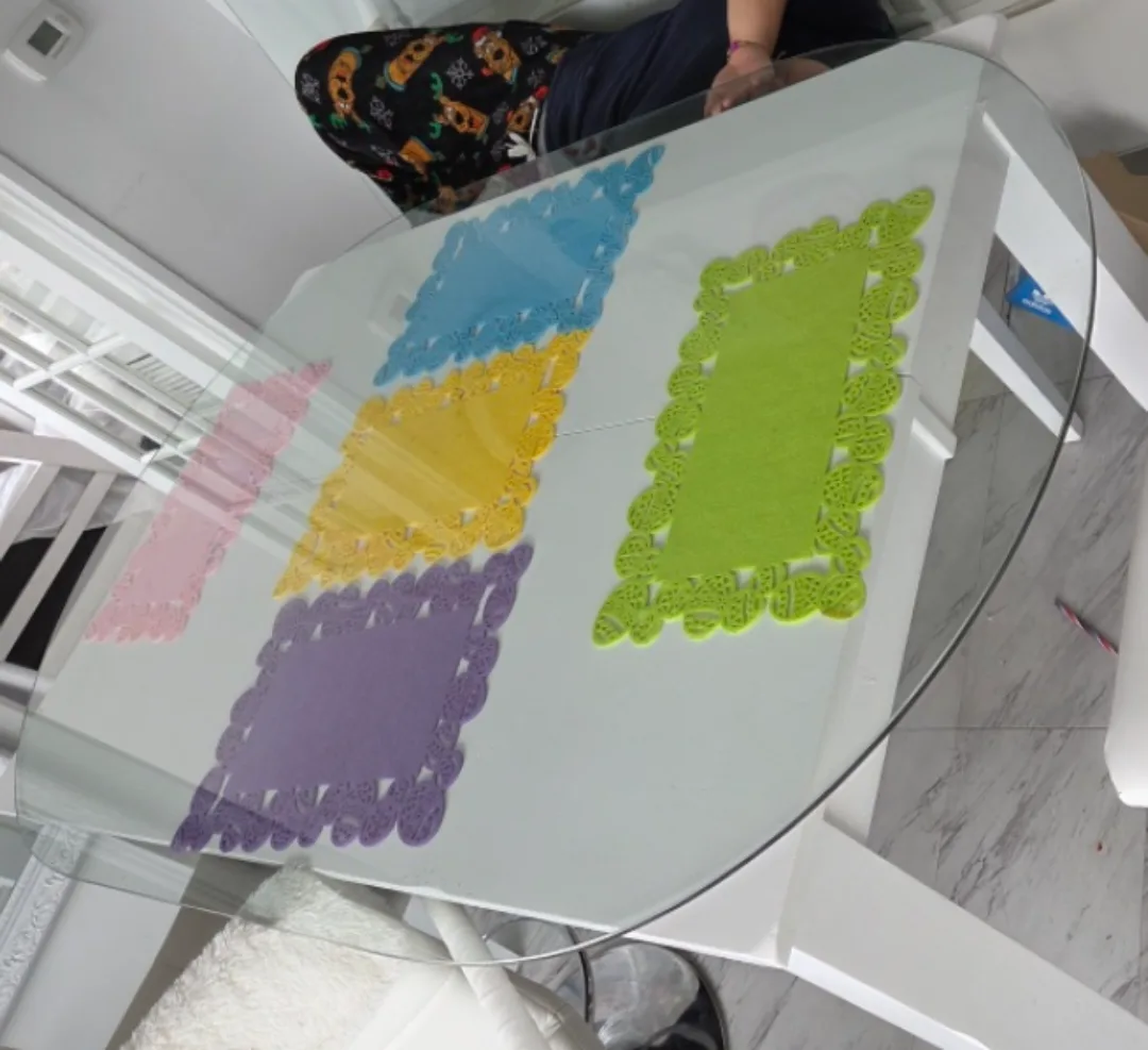 Glass-top for dining table image indicator(5)