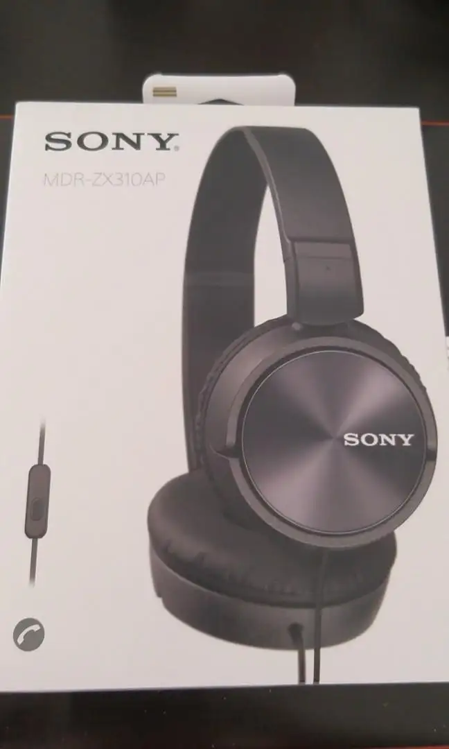 Sony MDR-ZX310AP Headphones - Black