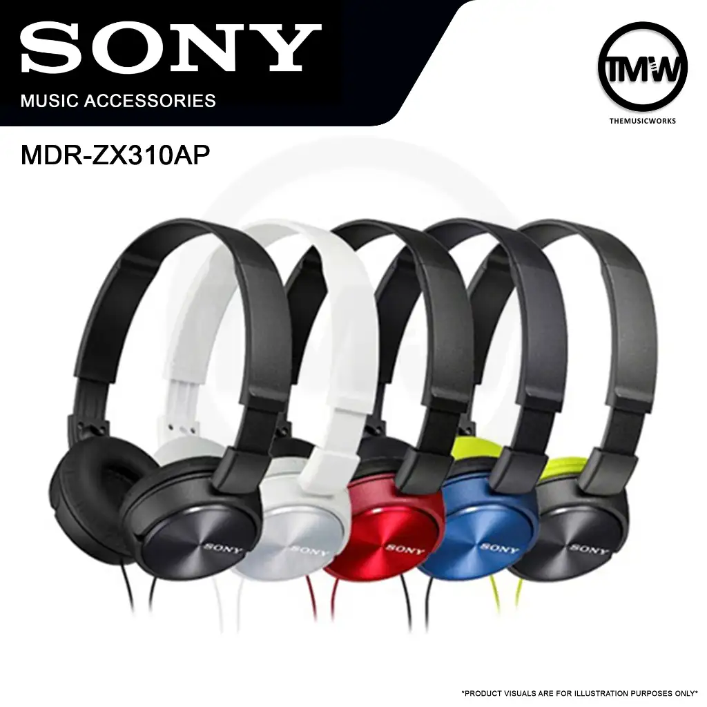 Sony MDR-ZX310AP Headphones - Black - photo 5