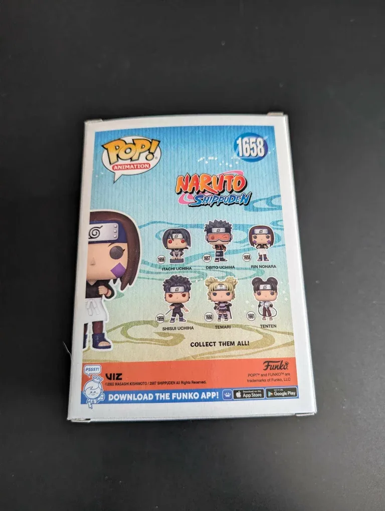 #1658 Rin Nohara (Naruto) Funko Pop - Read Bio     image indicator(3)