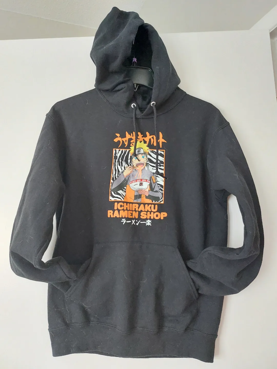 Naruto Shippuden Ichiraku Ramen Shop Hoodie Size Small thumbnail