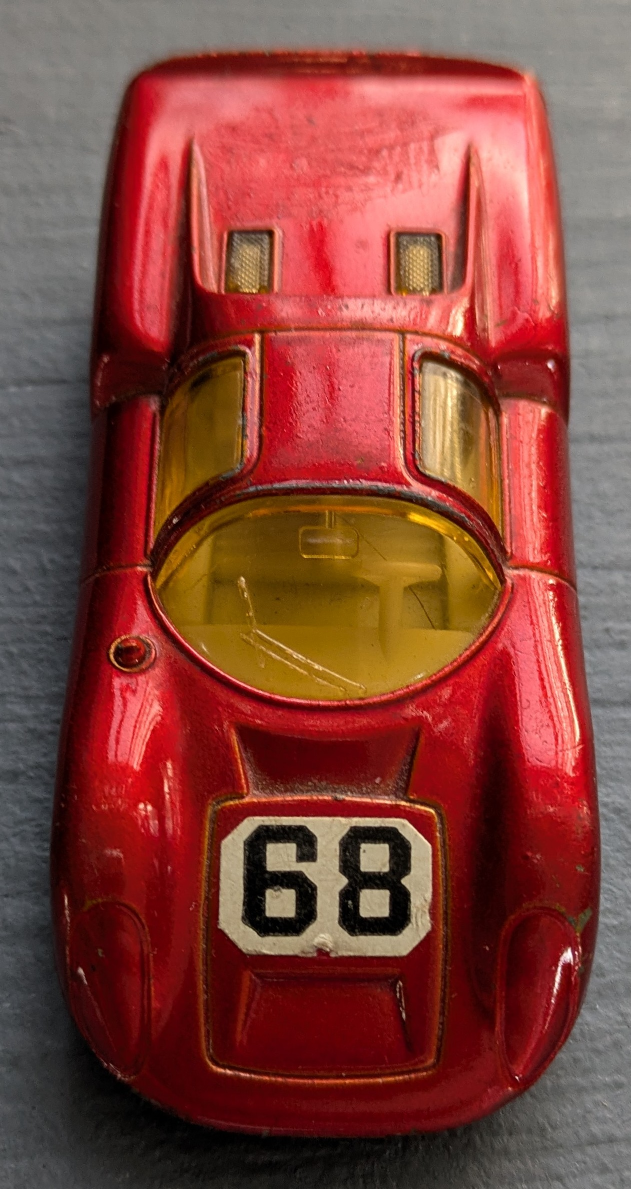 Vintage Matchbox Lesney Porsche 910 Race Car #68