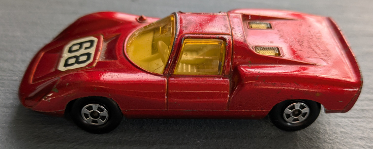 Vintage Matchbox Lesney Porsche 910 Race Car #68 - photo 3