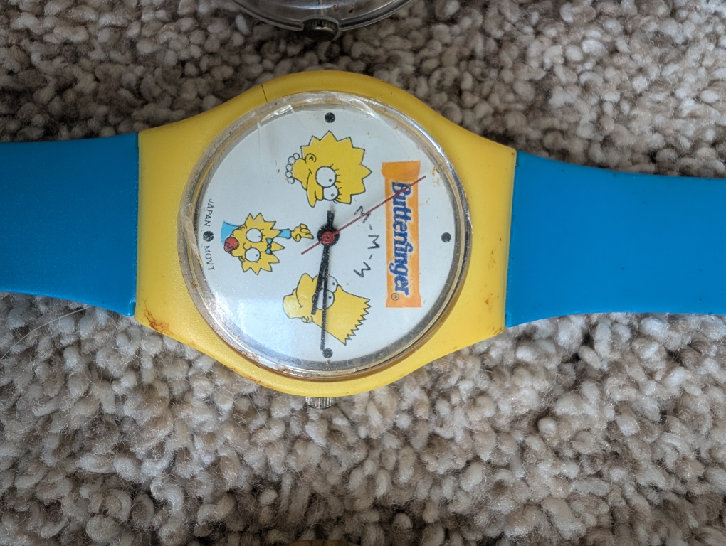 Lot of 4 Vintage Cartoon Character Watches 💚 - photo 4