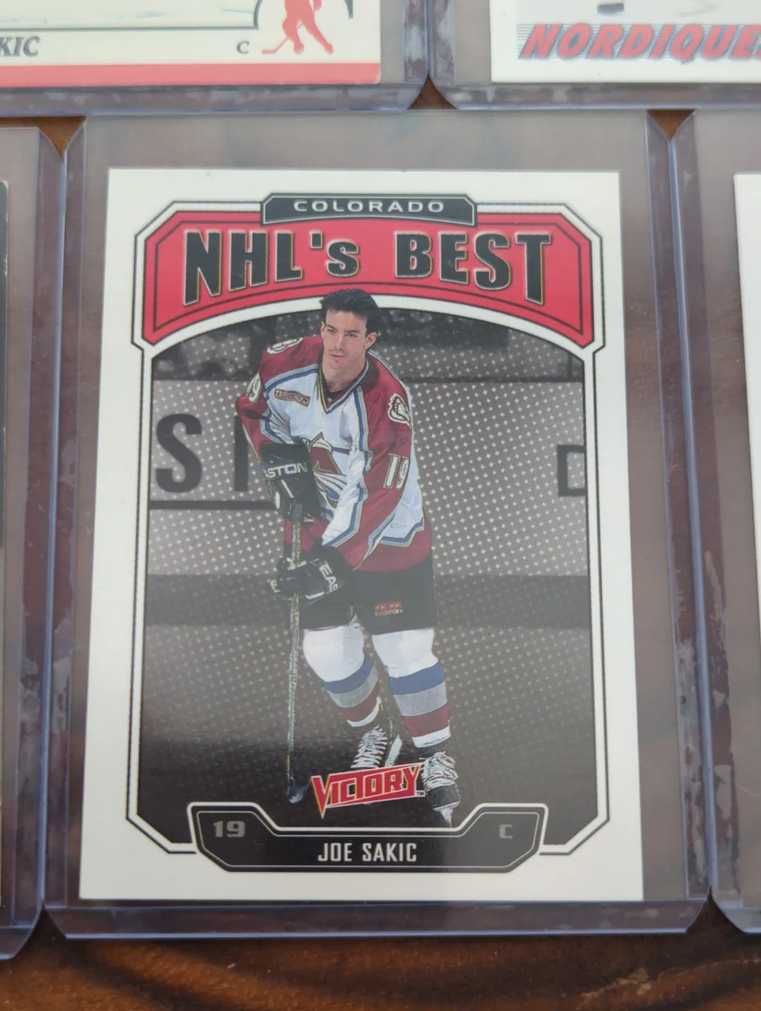 Five Burnaby Joe Sakic Cards (lot 2) image indicator(3)