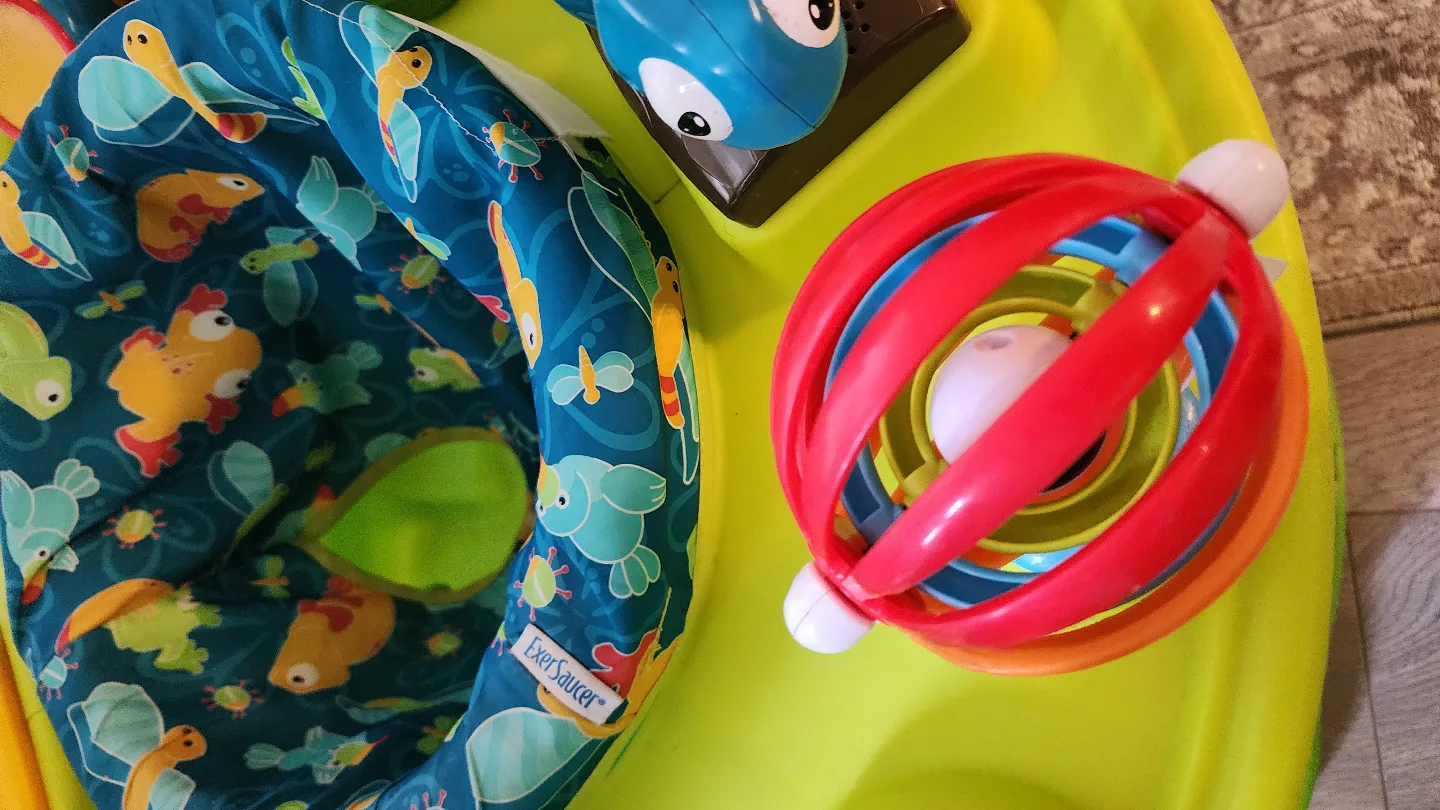 Evenflo ExerSaucer Tropical Rainforest Play Station image indicator(6)