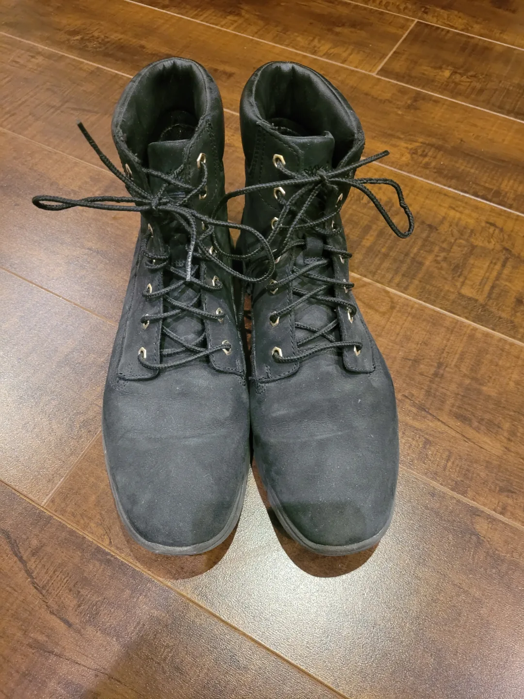 Timberland Black Suede Ankle Boots - Women's Size 7.5 image indicator(3)