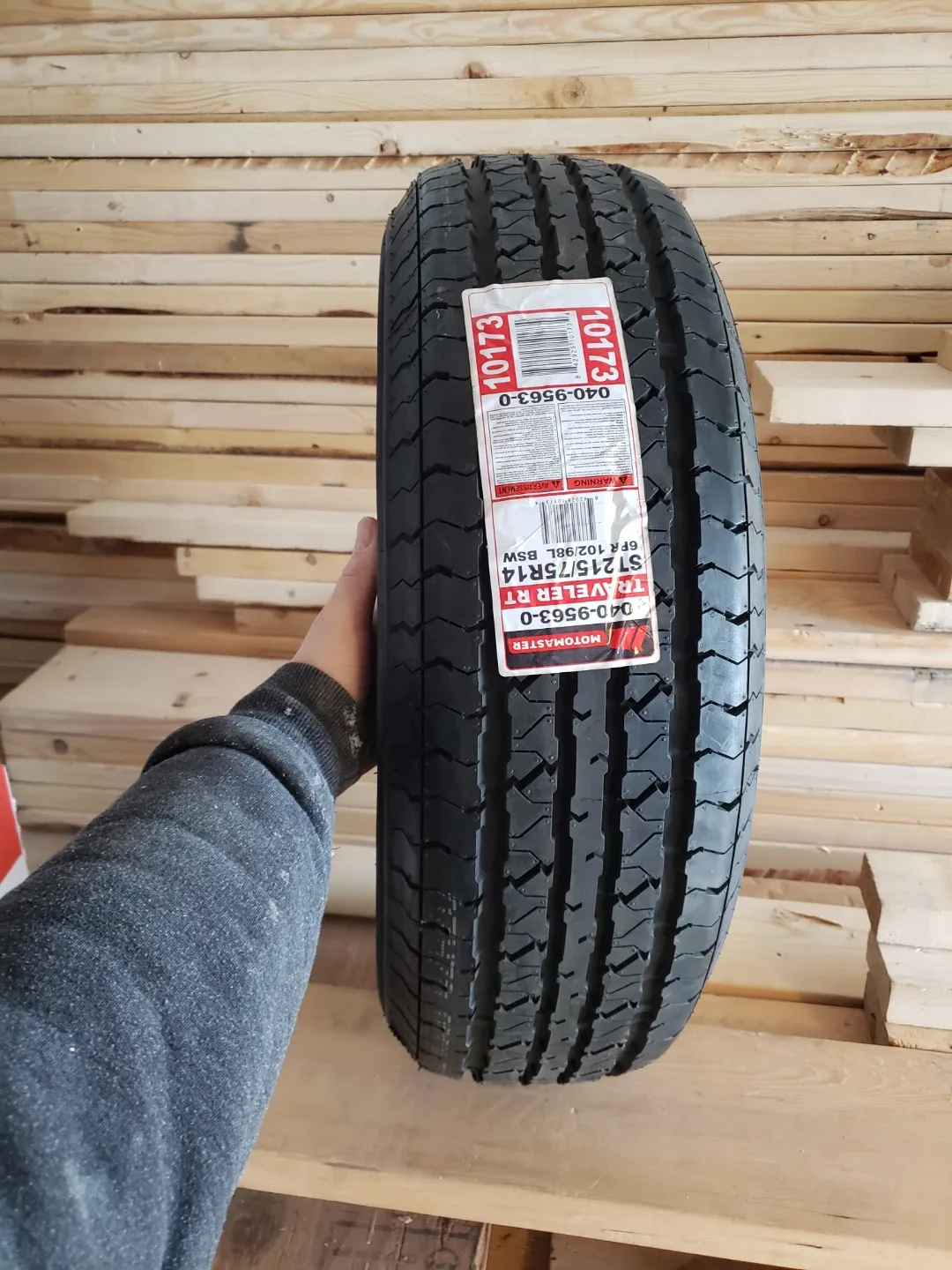 New Trailer Tire - thumbnail