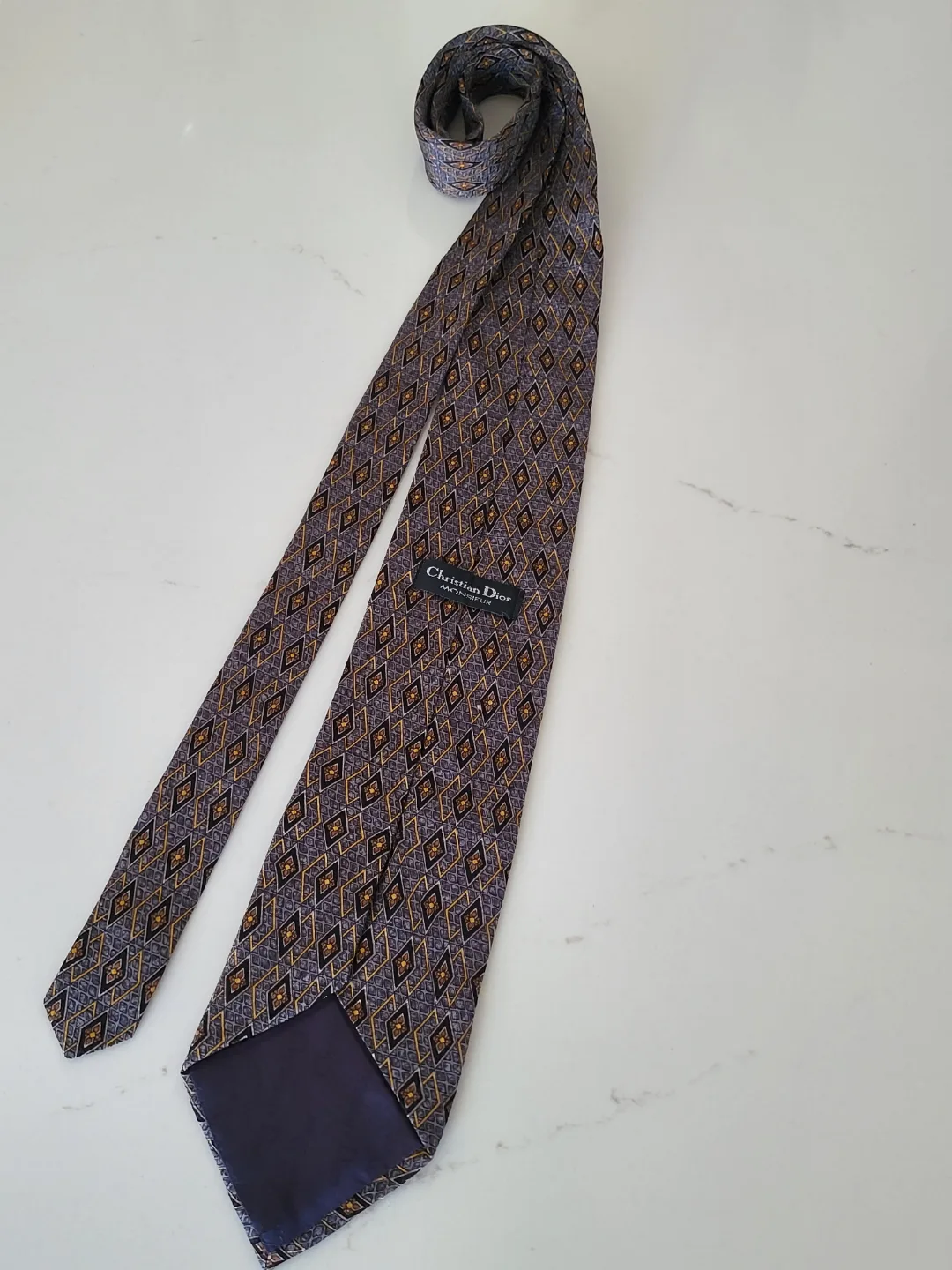 Christian Dior Men's Designer Tie image indicator(9)
