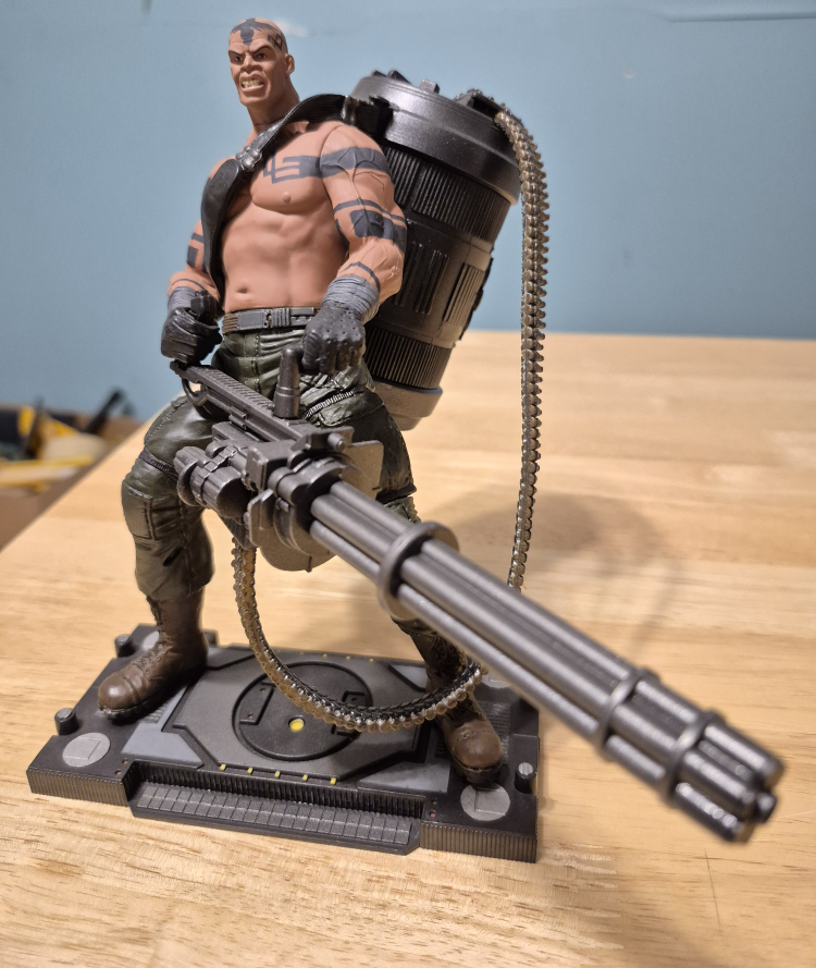 Vulcan Raven Metal Gear Solid Action Figure