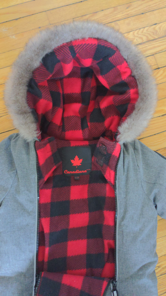 Canadian Toddler Snowsuit #thrifty - photo 2