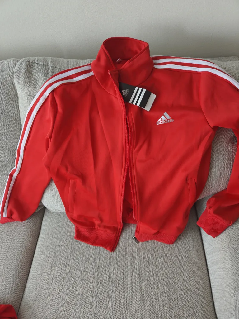 Adidas Performance Red Tracksuit Set - Size L image indicator(3)