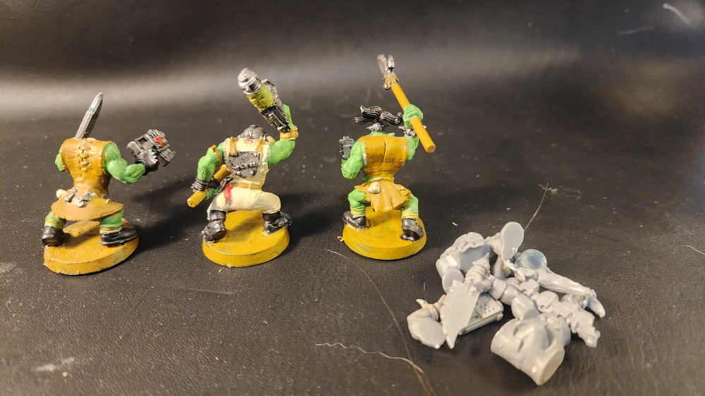 Warhammer 40k Ork Boyz Miniatures - photo 2
