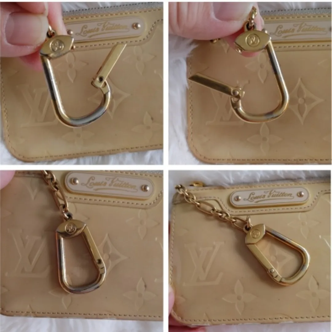 Louis Vuitton Monogram Vernis Key Pouch image indicator(7)
