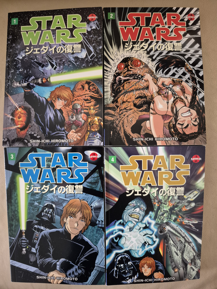 Star Wars Manga - Return Of The Jedi - Complete 4 Volume Set - photo 5