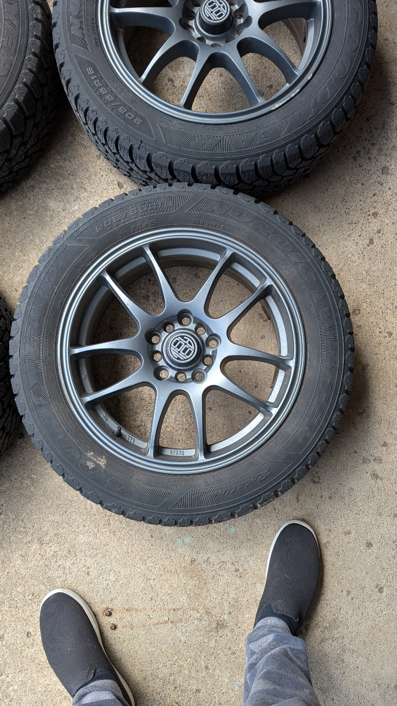Winter tires on Rims for sale 205/55R16 - photo 4