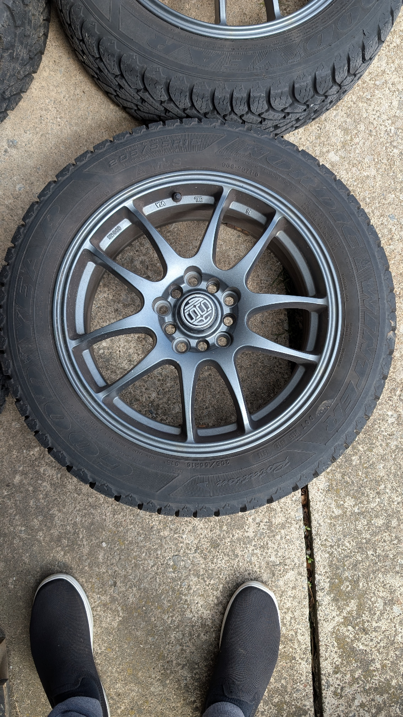 Winter tires on Rims for sale 205/55R16 - photo 5
