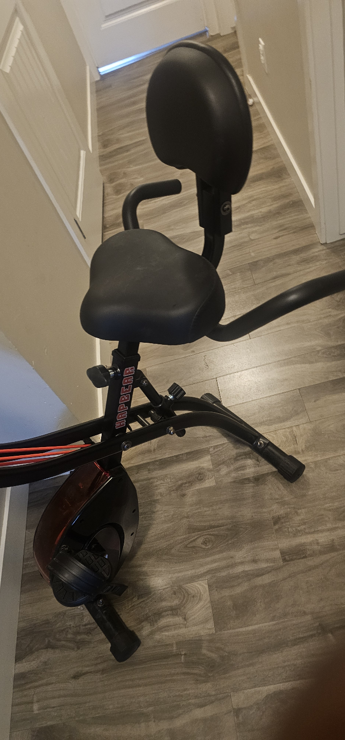 Hop-Sport HS-008R Folding Exercise Bike