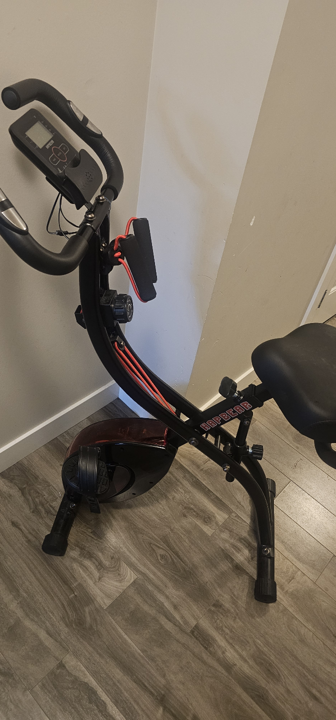 Hop-Sport HS-008R Folding Exercise Bike - photo 4