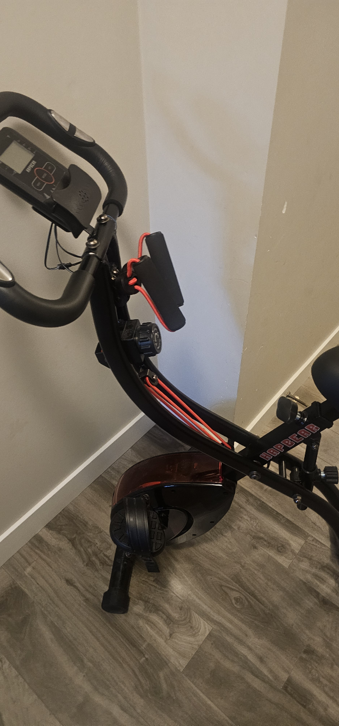 Hop-Sport HS-008R Folding Exercise Bike - photo 5