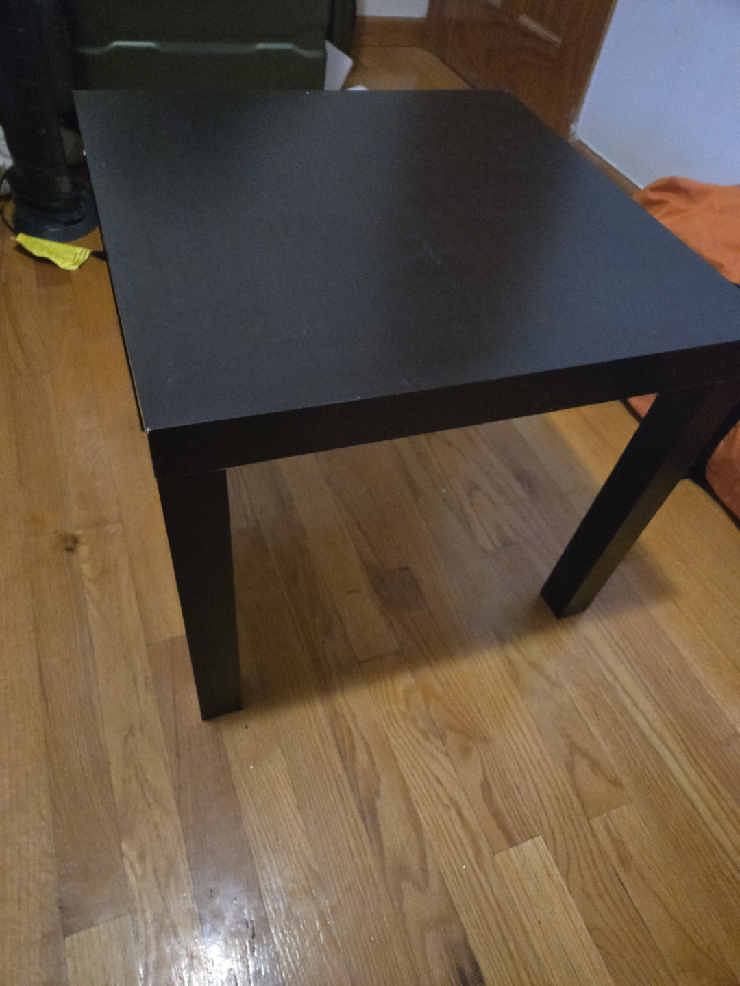 Black Square End Table #2