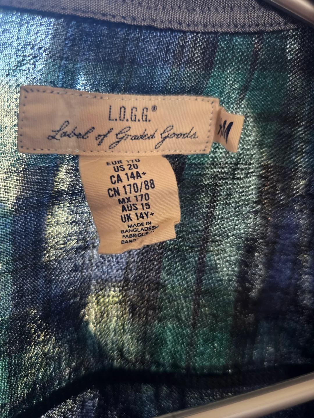 L.O.G.G.  Plaid Shirt Size M image indicator(2)