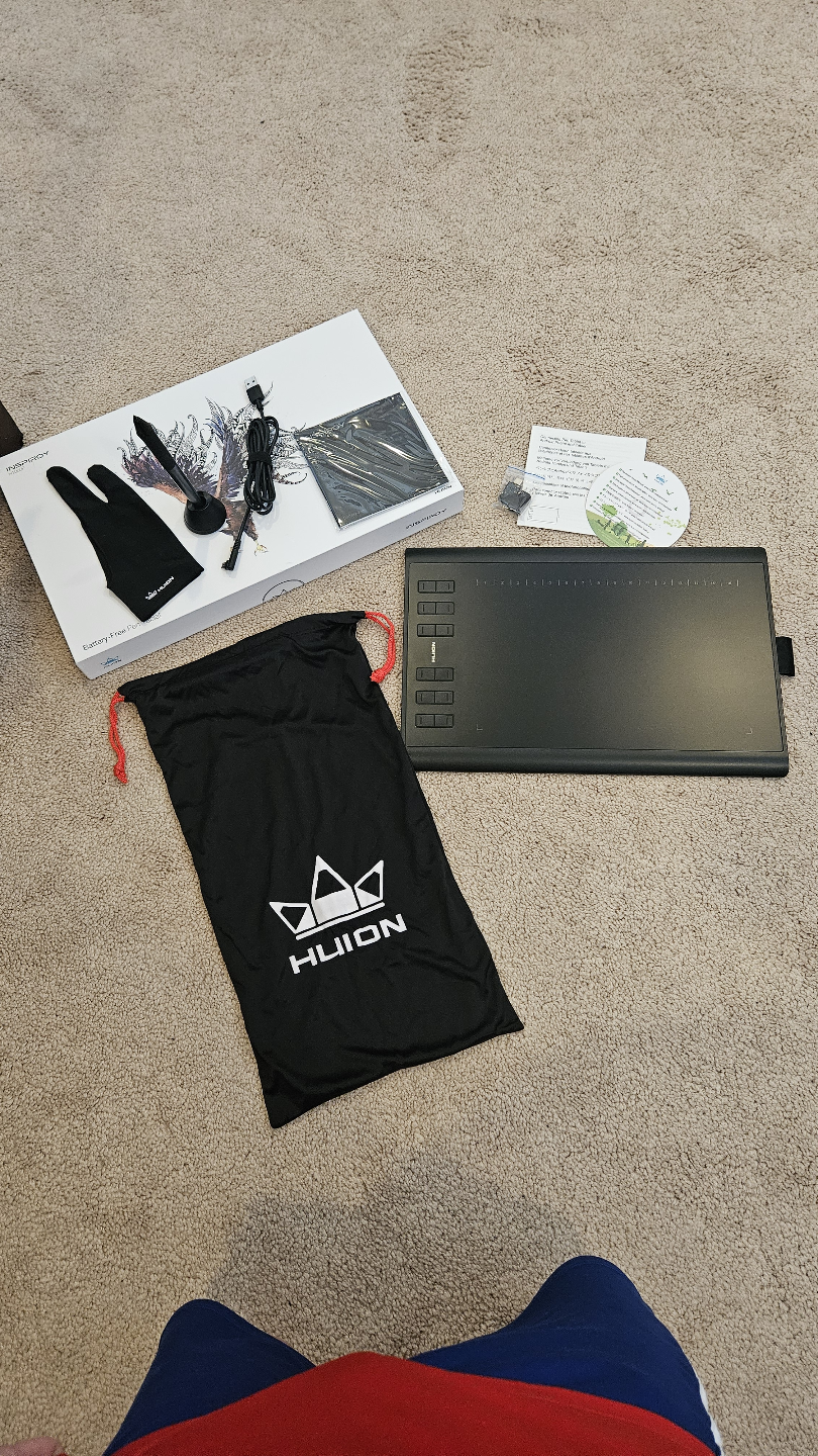 Huion Inspiroy H1060P Graphics Drawing Tablet