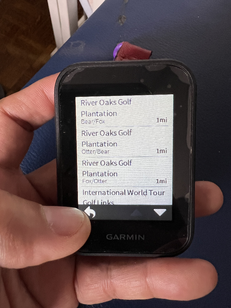 Garmin Approach G30 GPS - photo 5