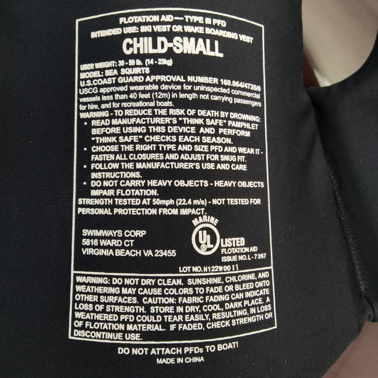 OPA Cove Child-Small Life Vest - photo 4