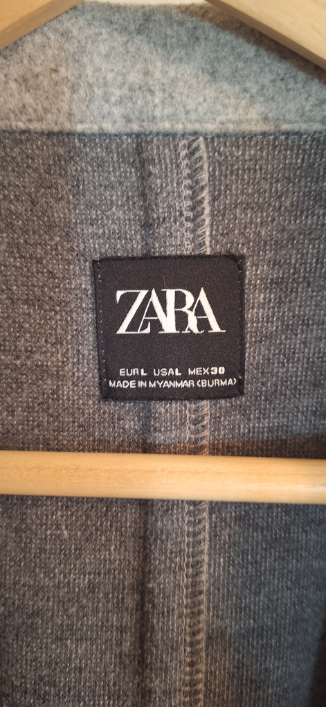 Zara Grey Women's Coat - EUR L - photo 3