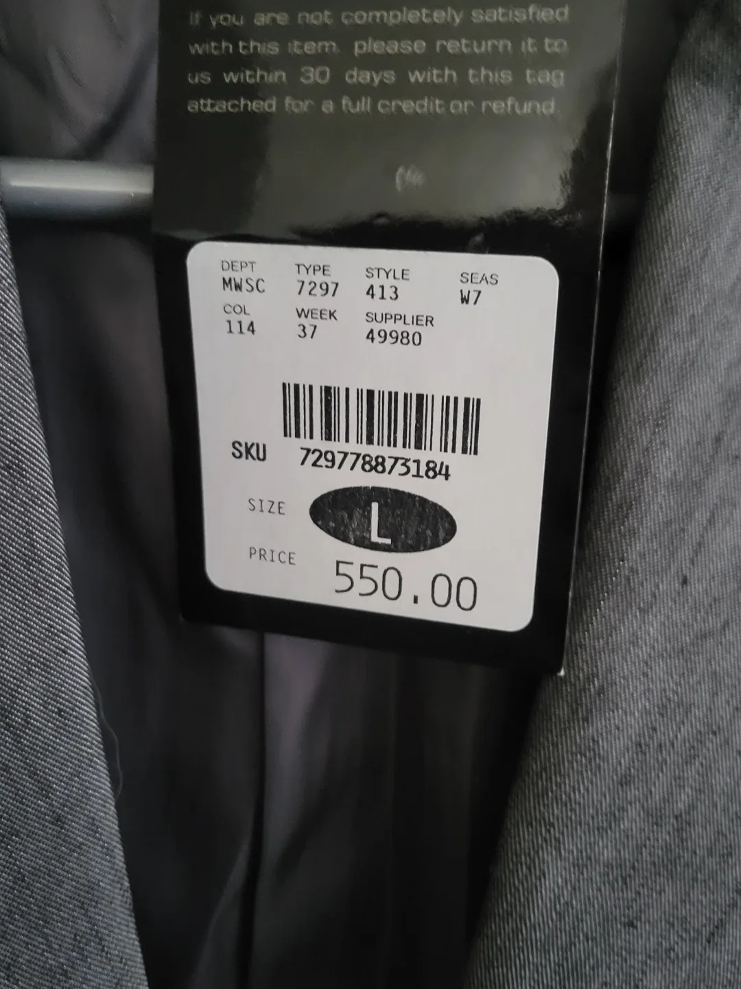 Men's Suit Jacket (BNWT) image indicator(3)