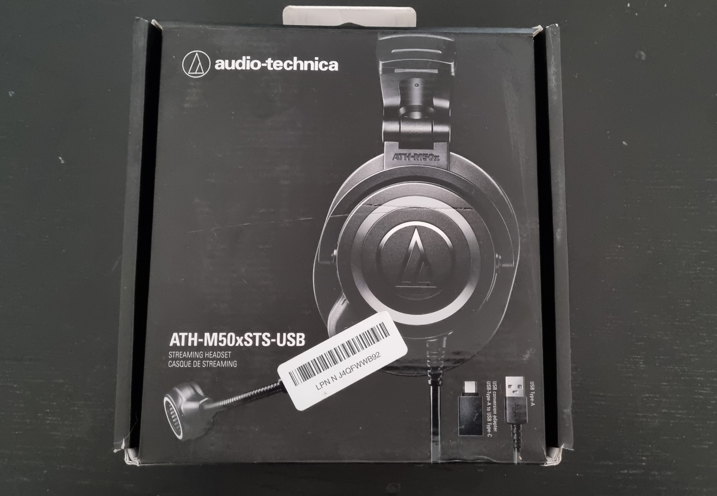 Audio-Technica ATH-M50xSTS-USB Streaming Headset