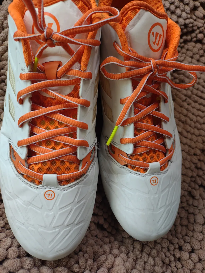 Warrior Lacrosse Cleats Size 11💚 image indicator(5)