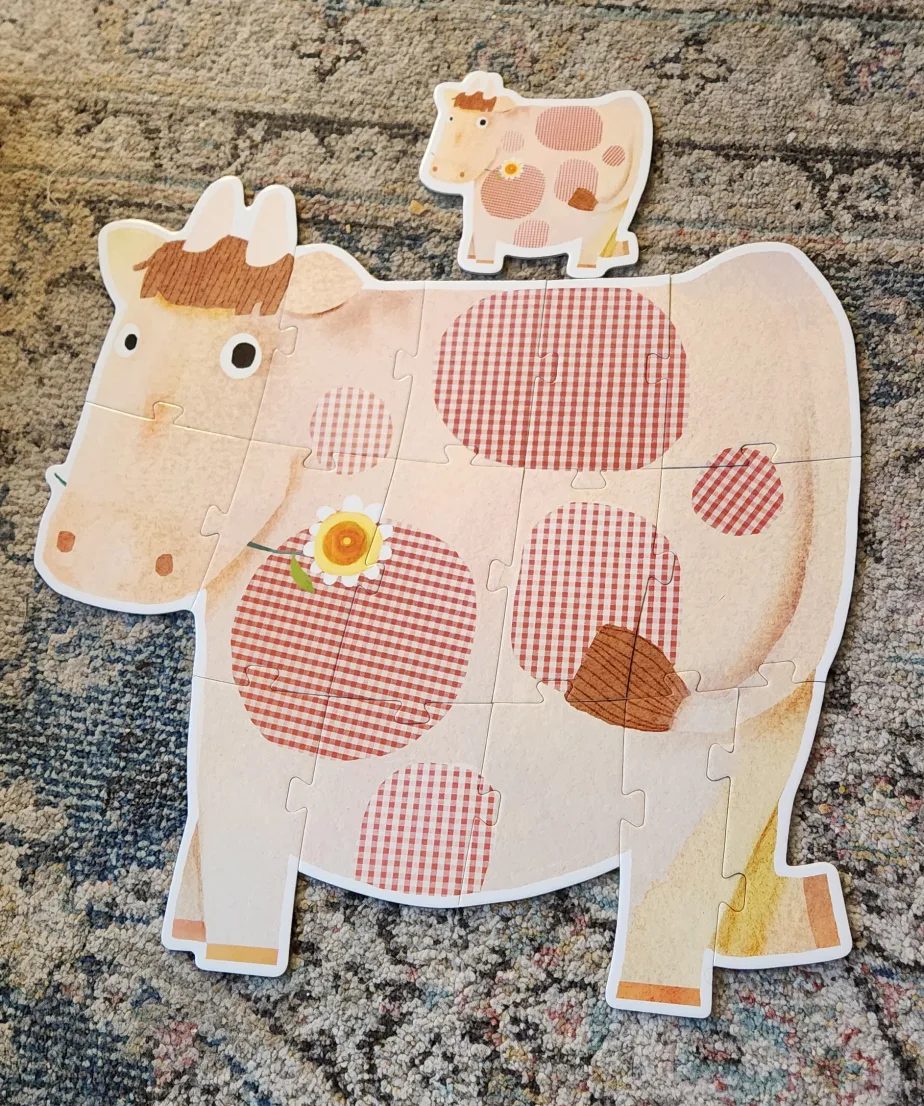 Djeco Giant Puzzle - Dandelion & Friends - 6 Puzzles image indicator(2)