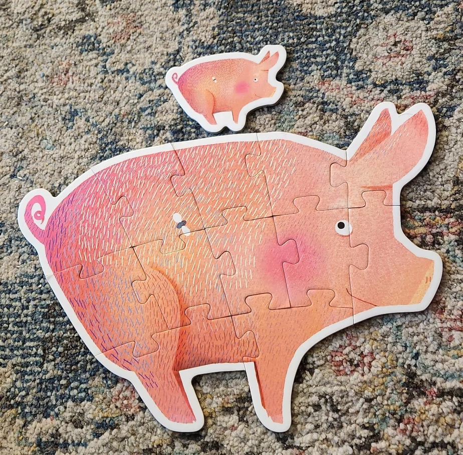 Djeco Giant Puzzle - Dandelion & Friends - 6 Puzzles image indicator(4)