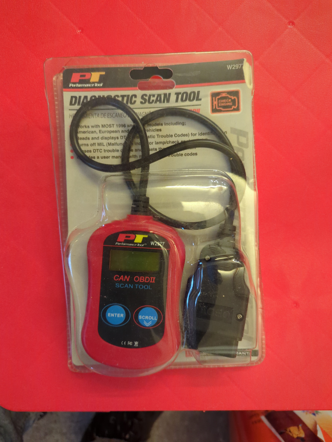 Performance Tool W297 OBDII CAN Diagnostic Scan Tool💚