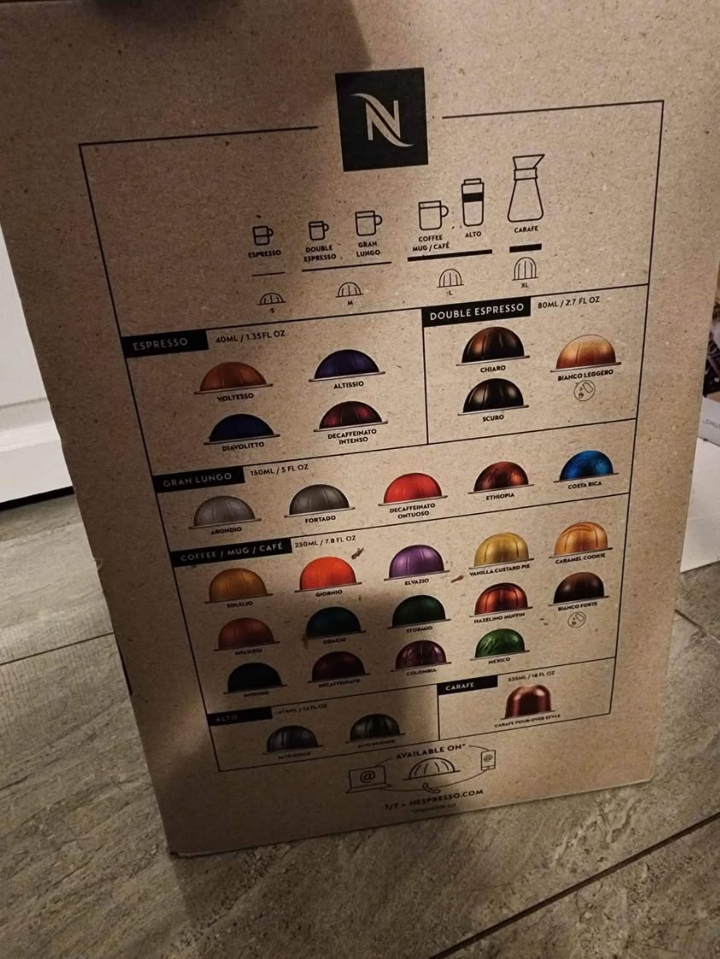 Nespresso Vertuo Next Coffee Machine by DeLonghi - New in Box - photo 2