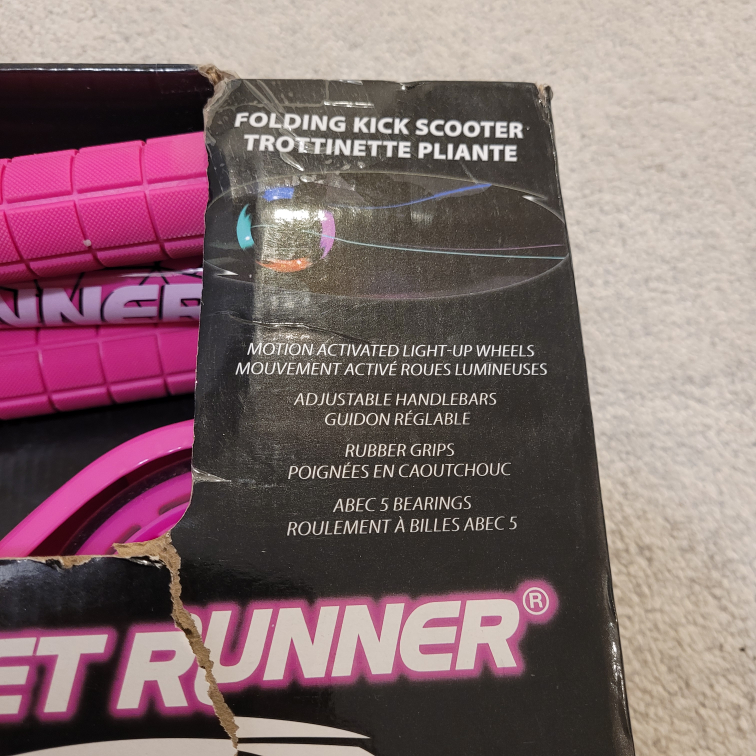 Street Runner Pink Folding Kick Scooter - photo 5