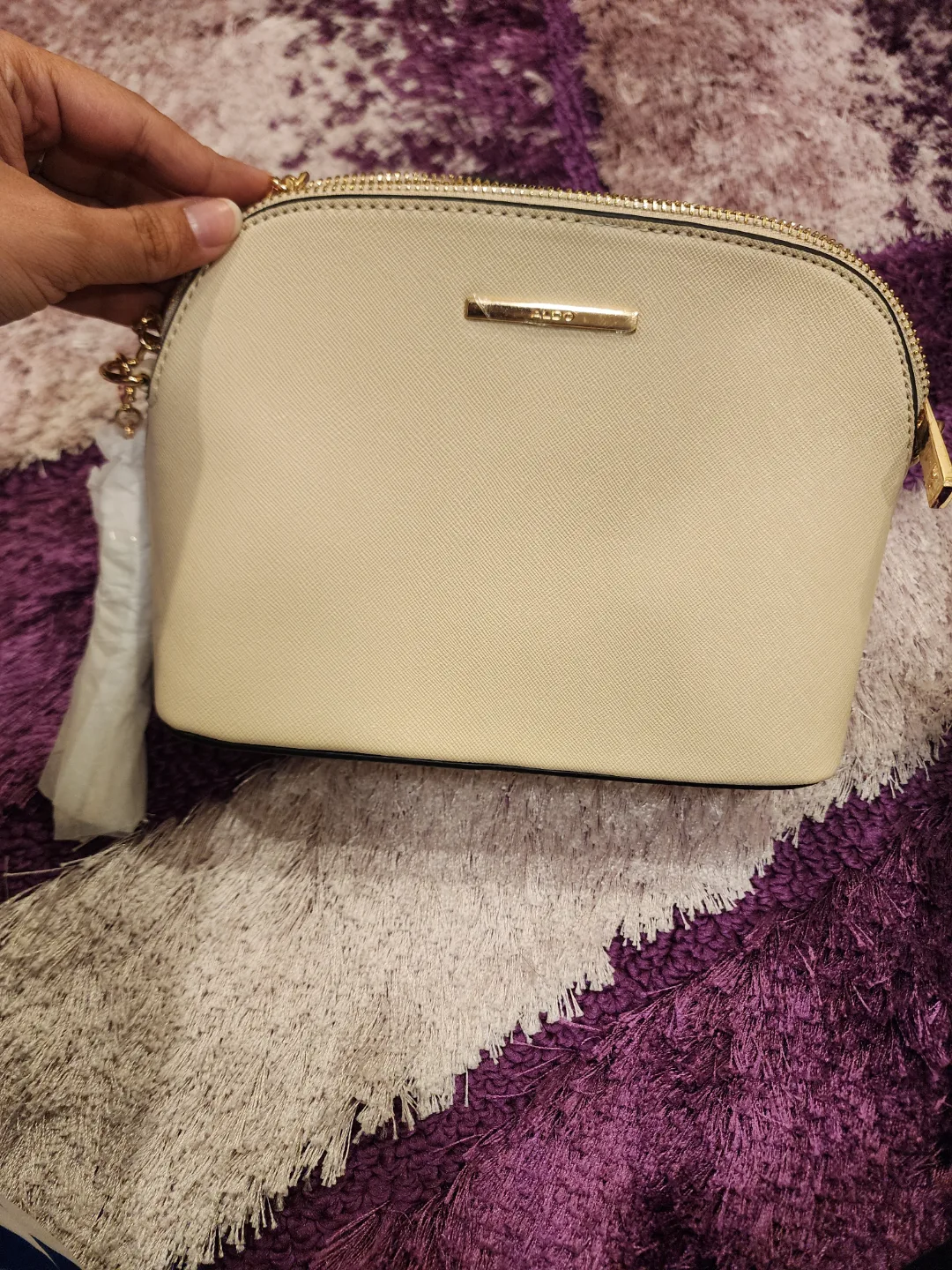 ALDO Cream-Coloured Crossbody Bag thumbnail