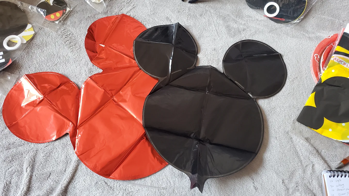 Mickey Mouse Birthday Party Set image indicator(8)