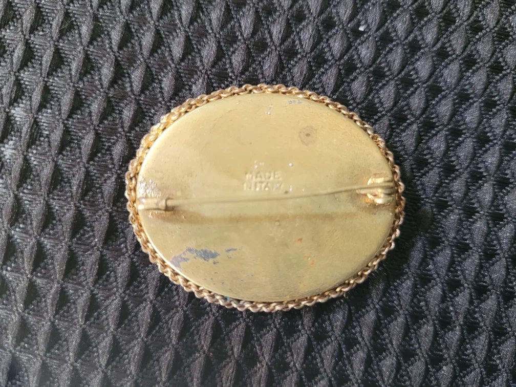 Antique Italian Micro Mosaic Brooch image indicator(3)