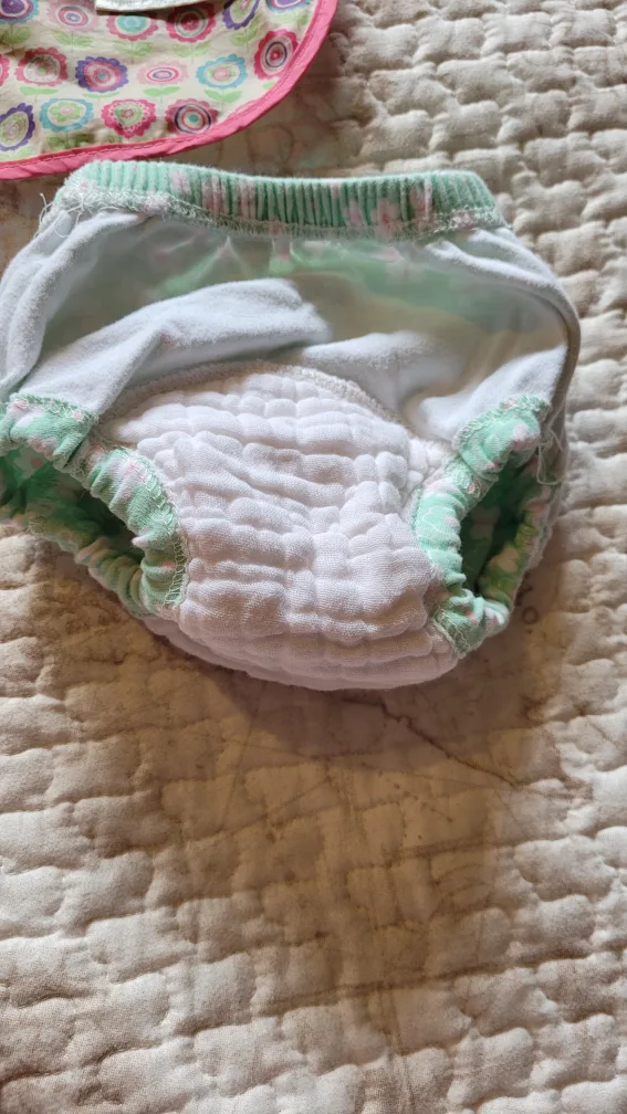 💚 Baby Girl's Training underwear & Bib Set image indicator(3)