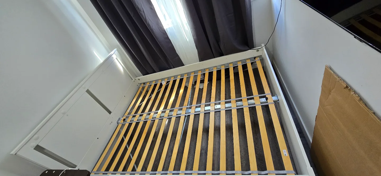 IKEA Queen Size Bed Frame, Mattress not included image indicator(6)