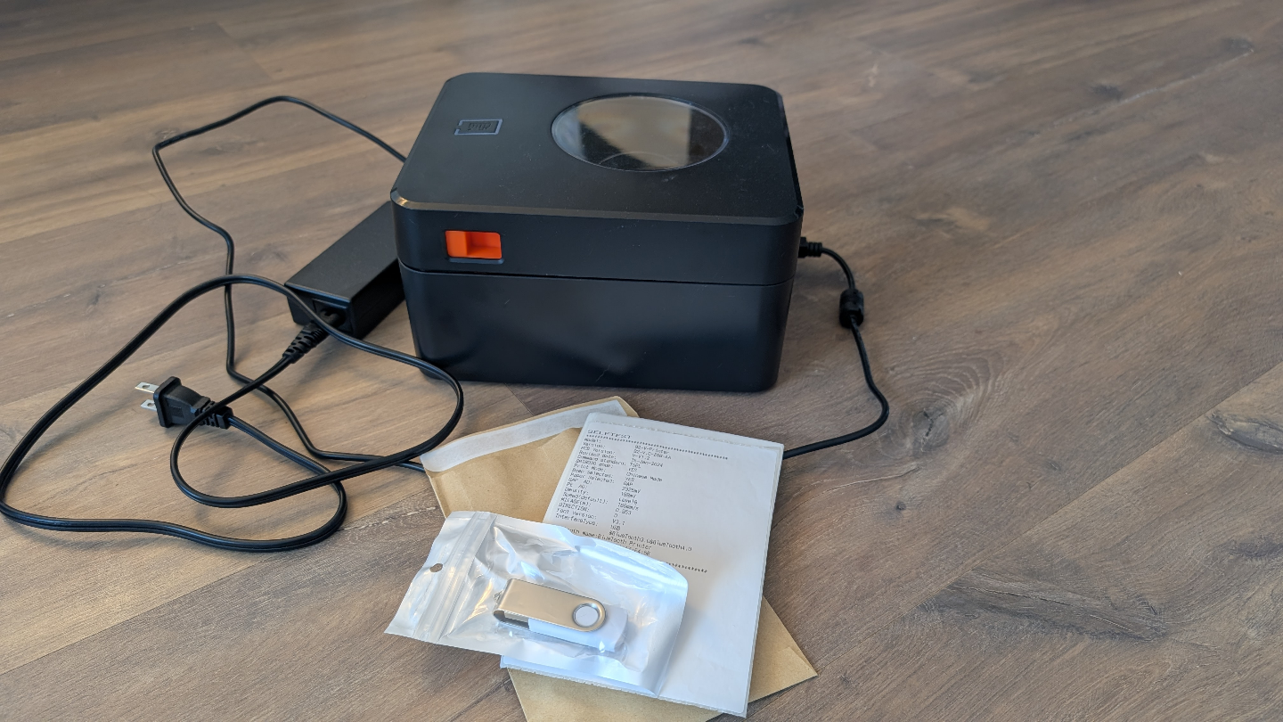 New and Unused  Label Printer