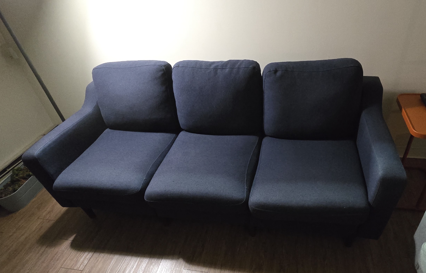 Dark Grey Three-Seater Sofa - photo 3