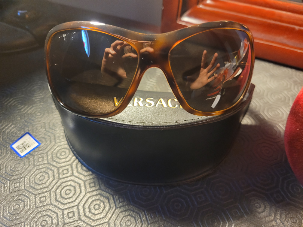 Vintage Versace Sunglasses with Case