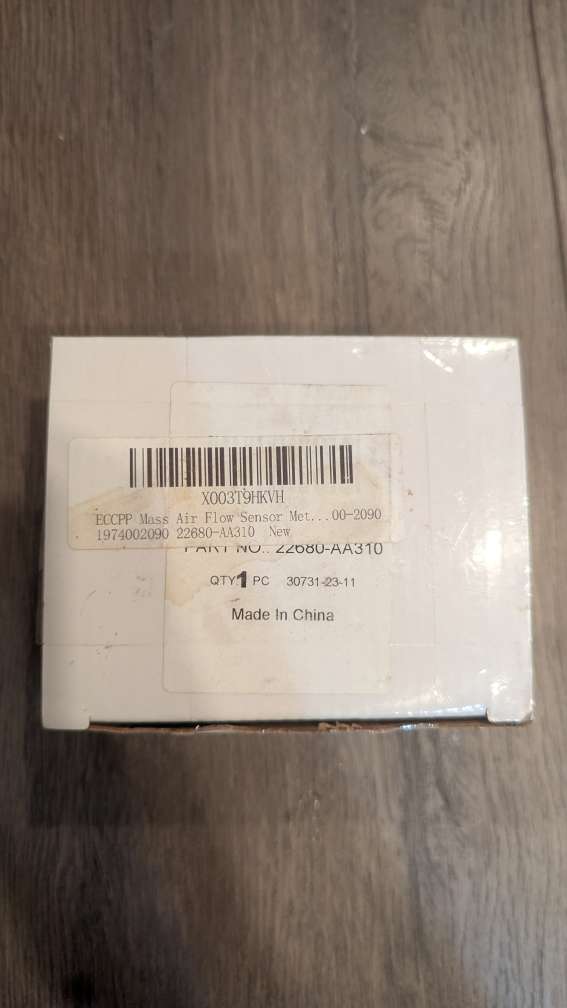 New Mass Air Flow Sensor - ECCPP 22680-AA310