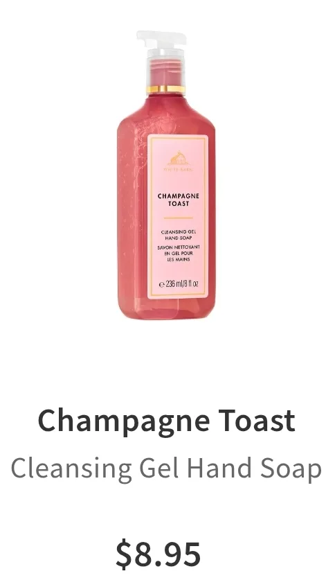 Brand New - Champagne Toast Bath & Body Works set image indicator(5)