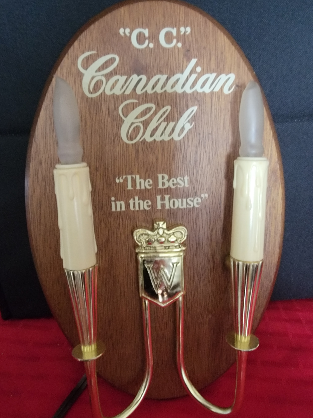 Vintage Canadian Club Whisky Light-Up Sign - photo 3