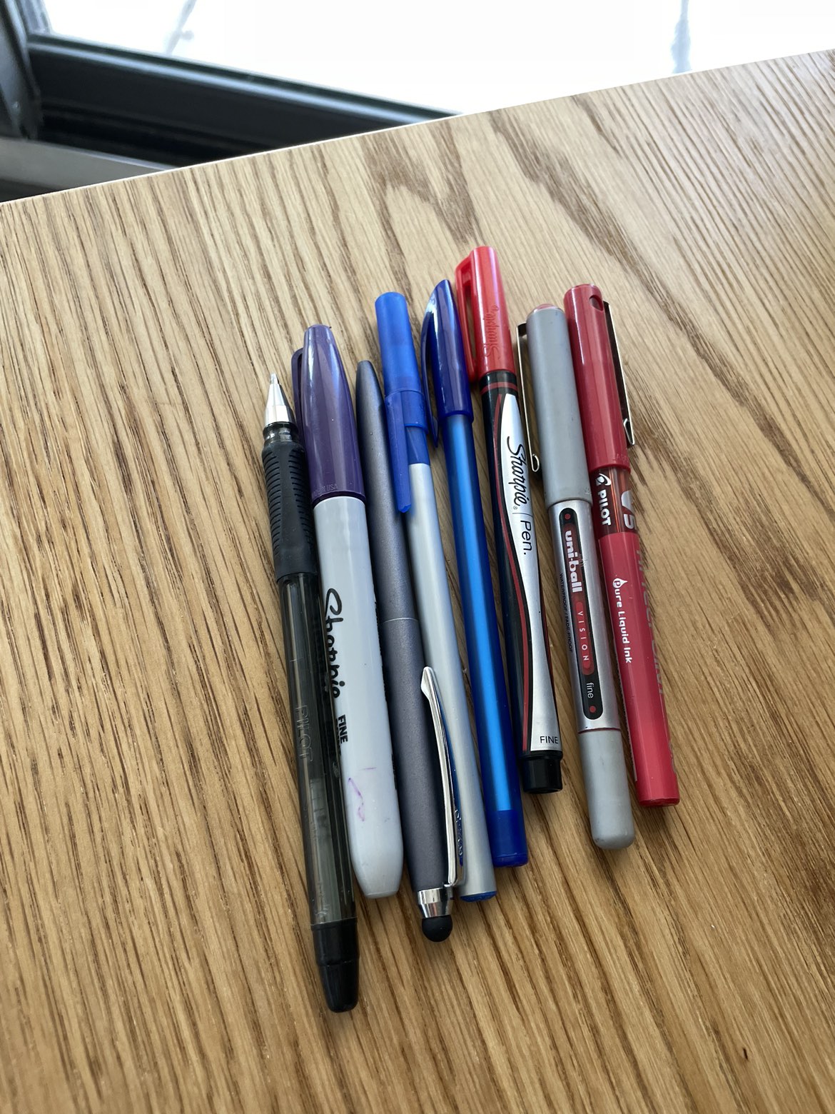 Free random pens & cutlery